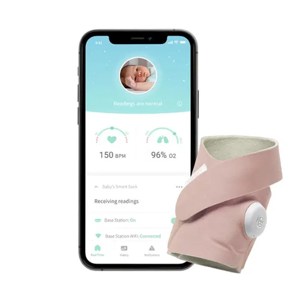 Owlet Smart Sock 3 Baby Health and Oxygen Monitor