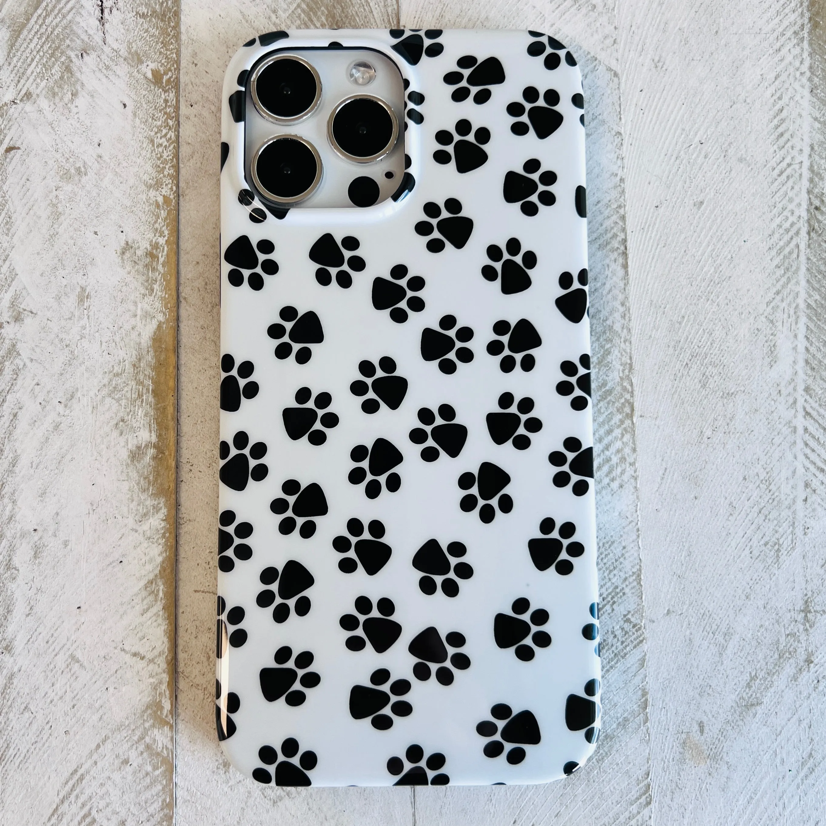 Paw Print Phone Case For iPhone