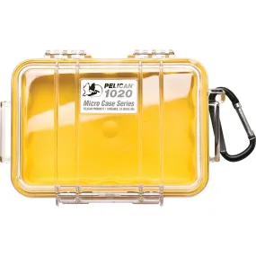 Pelican 1020 Micro Case Yellow-clear