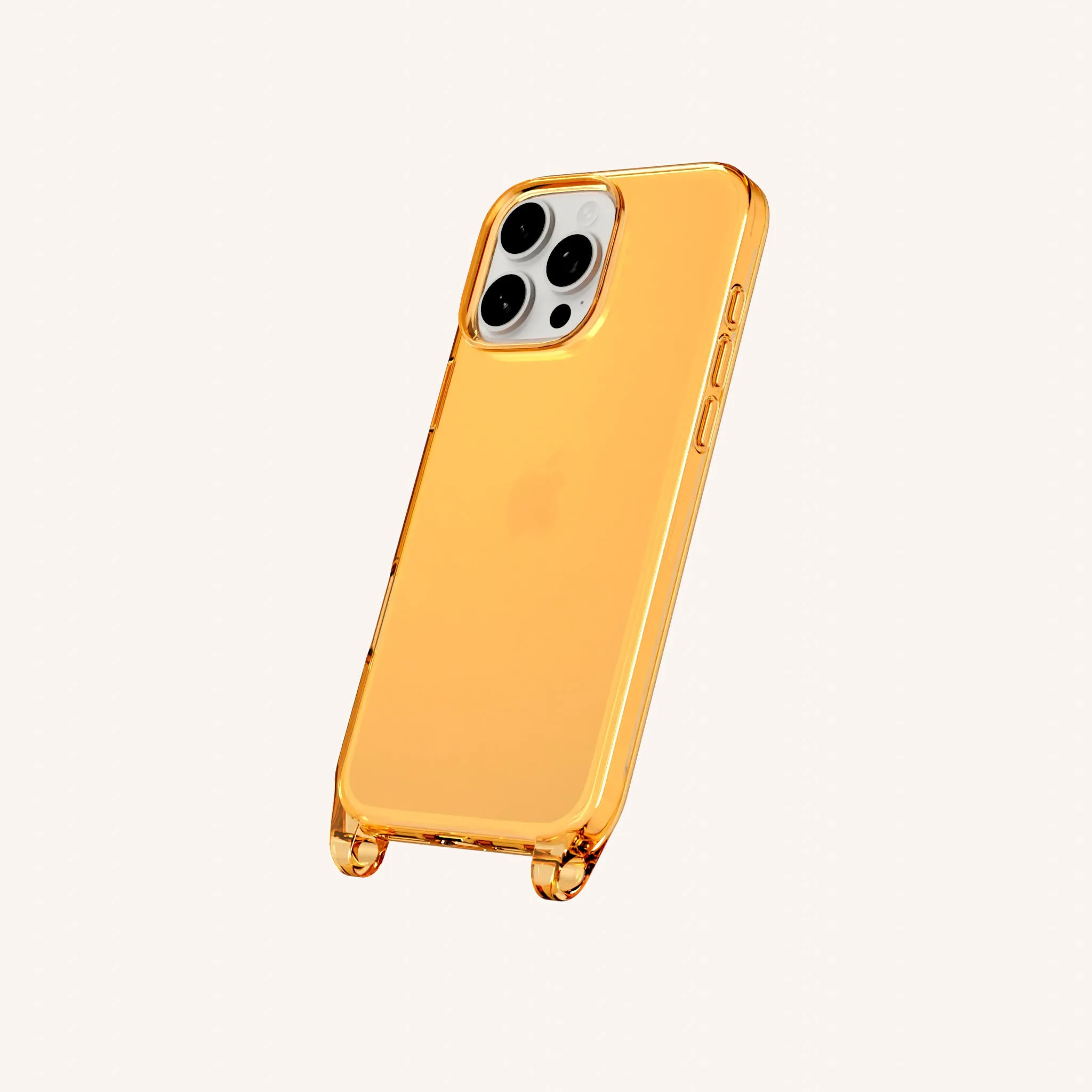 Phone Case with Eyelets in Mel Clear