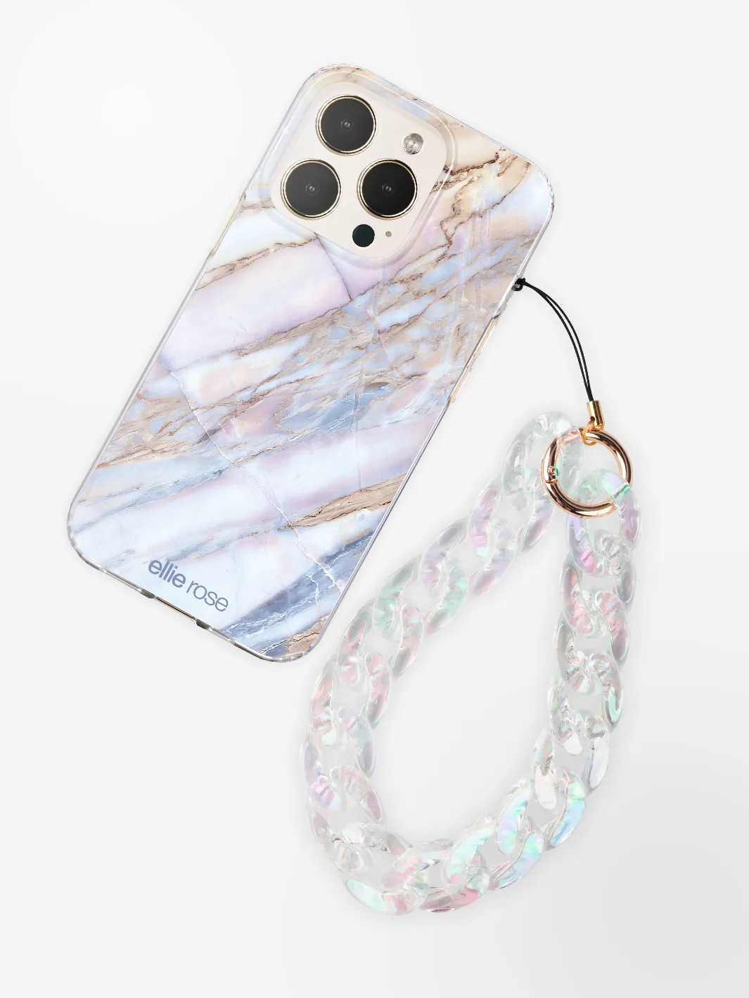 Phone Charm - Clear Holographic