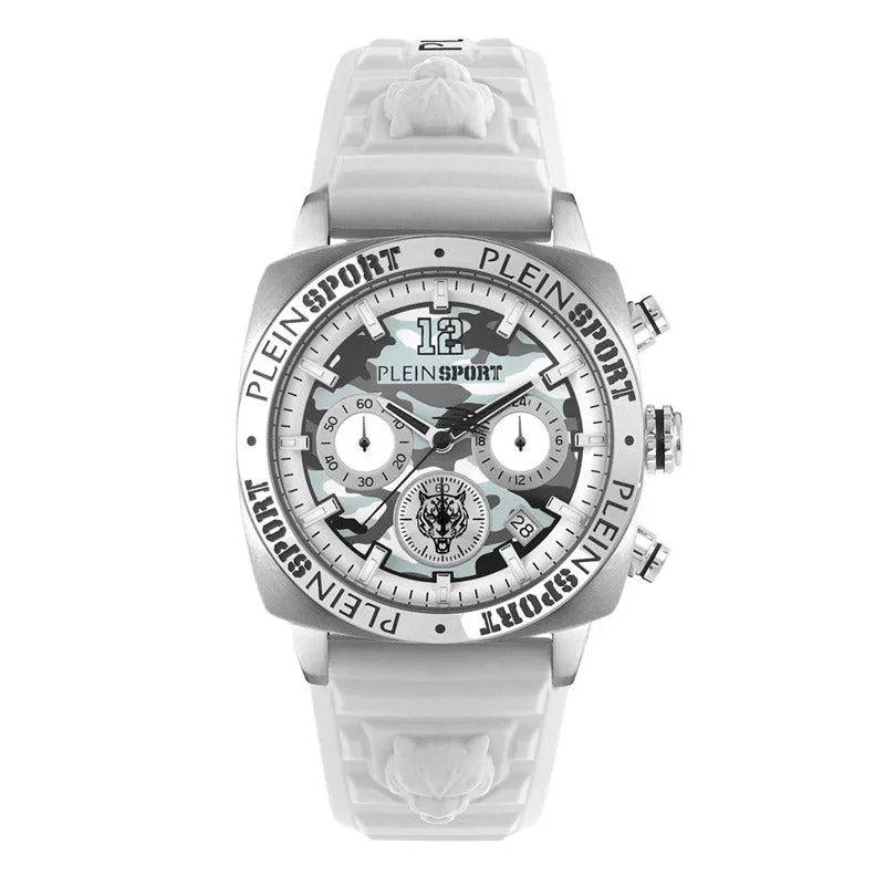 Plein Sport Wildcat  Men's  White Watch PSGBA0123