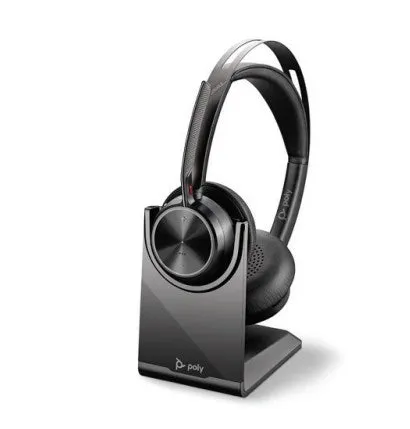 Poly Voyager Focus 2 Uc - Headset - With Charging Stand Poly | Headset   Charge Stand | Voyager Focus 2 Uc,Vfocus2-M C |