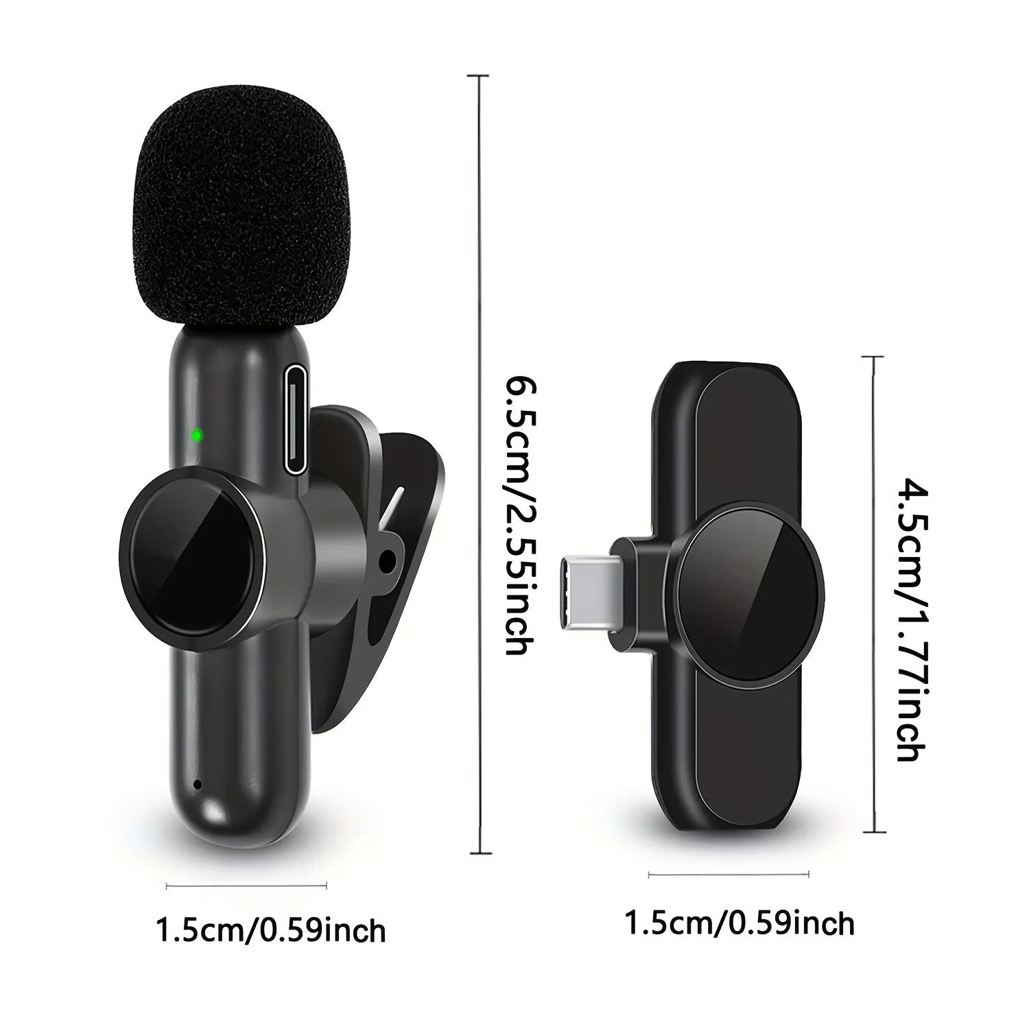 Professional wireless lavalier mic for crystalclear live performances