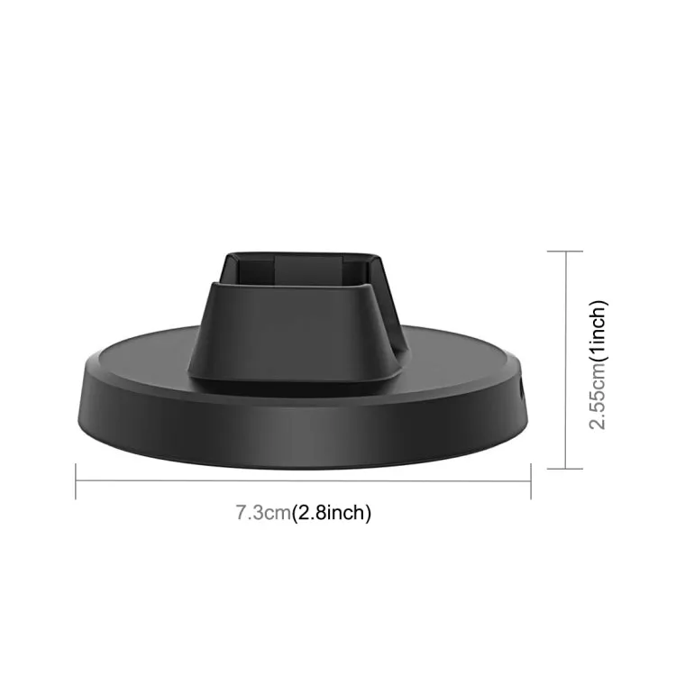 PULUZ USB-C / Type-C Dock Desktop Charging Base Bracket for DJI Osmo Pocket(Black)