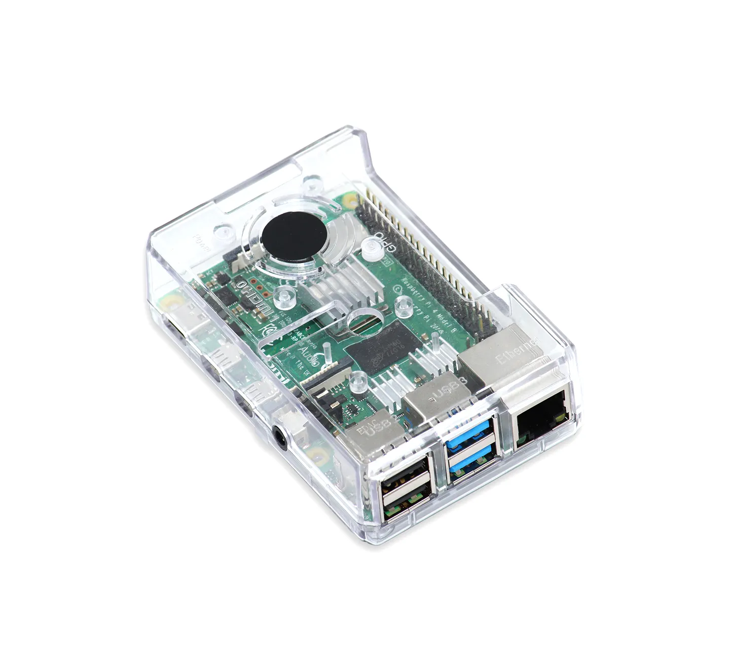 Raspberry Pi 4 Case, Clear