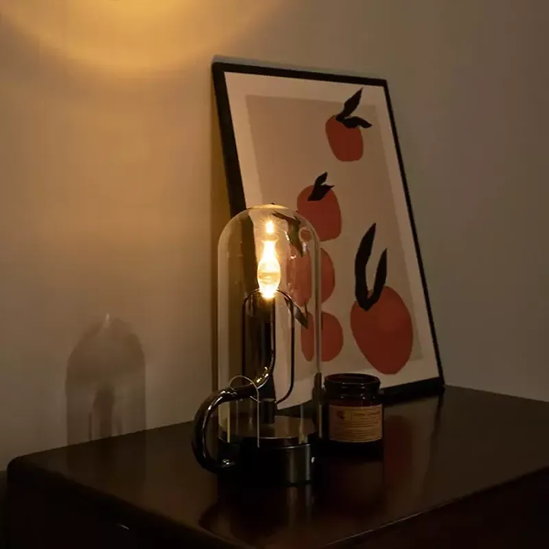 Rechargeable Designer Flame Lamp