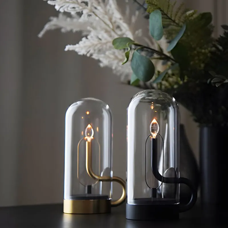 Rechargeable Designer Flame Lamp