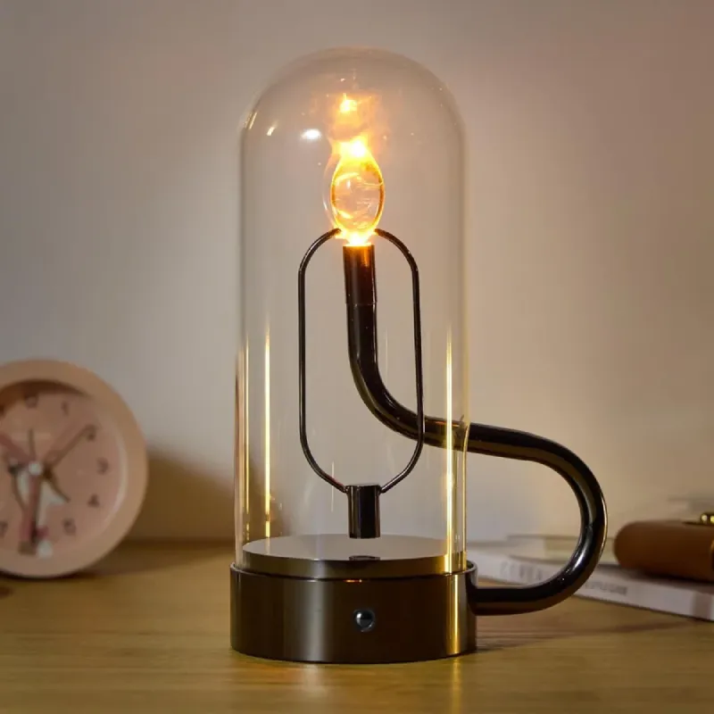 Rechargeable Designer Flame Lamp