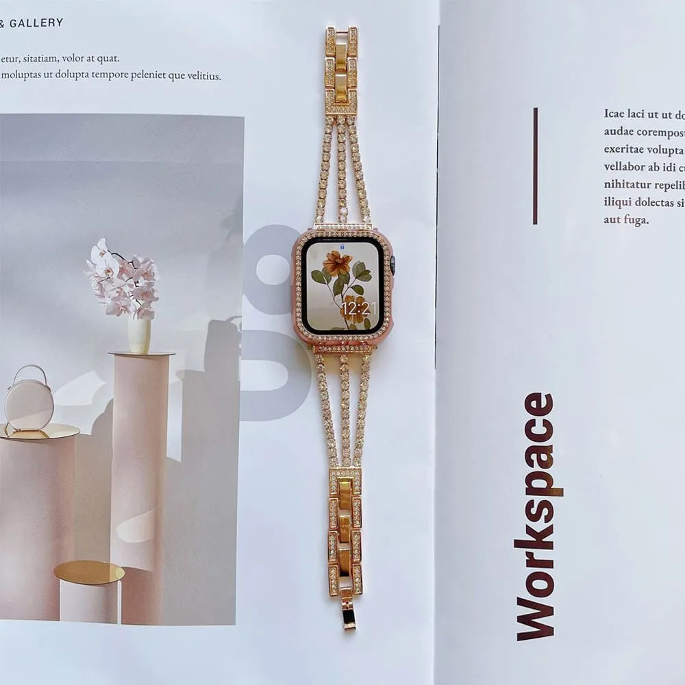 RoséGlow Apple Watch Band