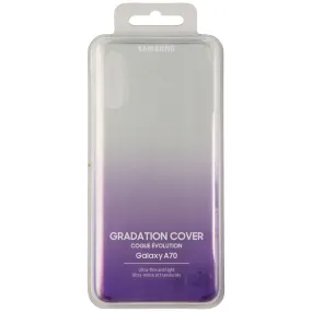 Samsung Gradation Ultra-Thin Cover Case for Samsung Galaxy A70 - Violet/Clear