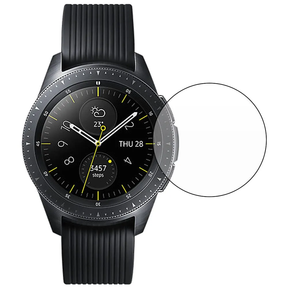 Screen Protector - Tempered Glass Compatible with the Samsung Galaxy Watch 46mm