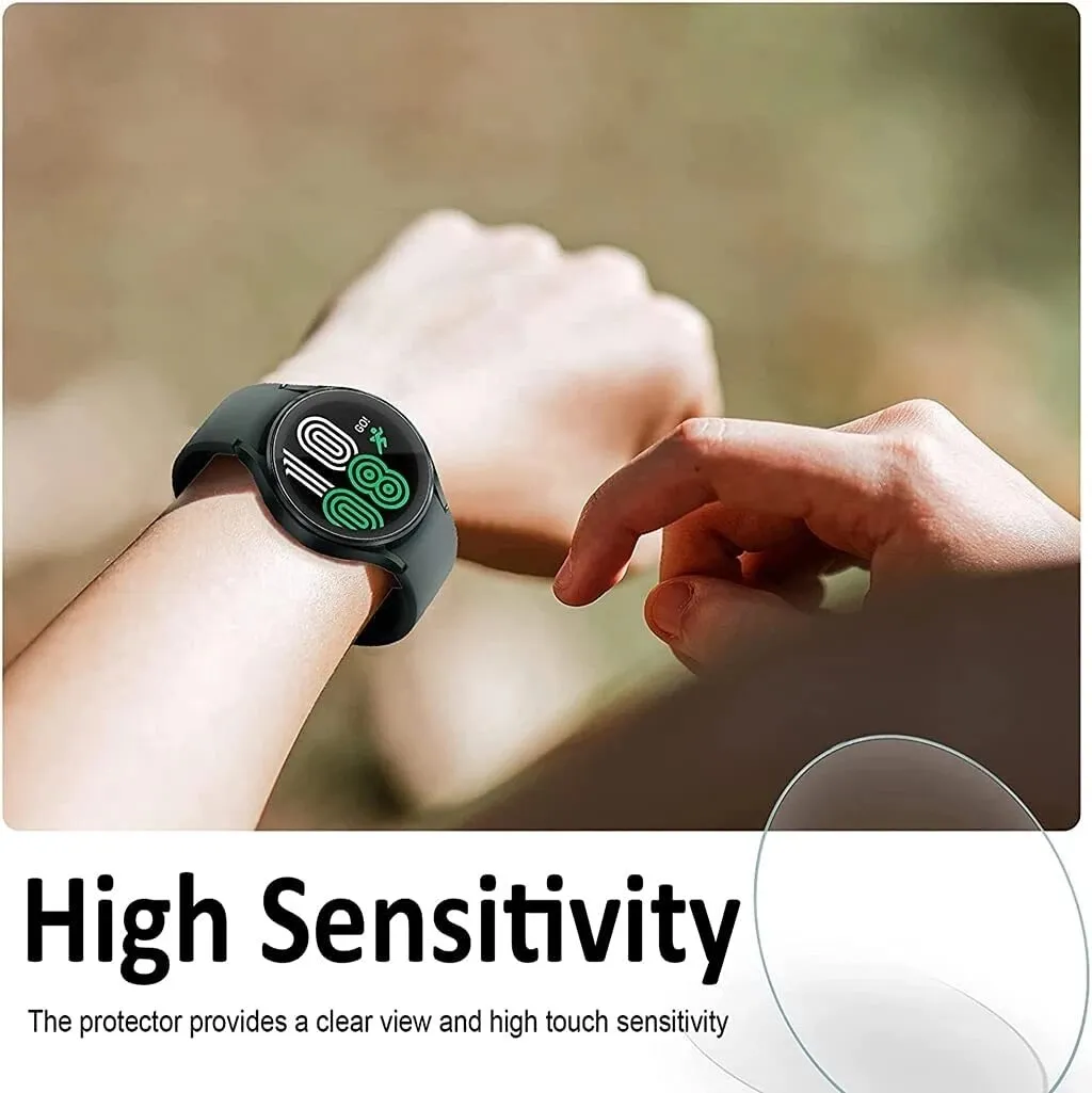 Screen Protector Tempered Glass For Samsung Galaxy Watch 4 40mm 44mm Watch 4 Classic 42mmม 46mm