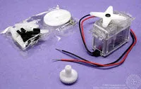 Servo Motor in Clear Case