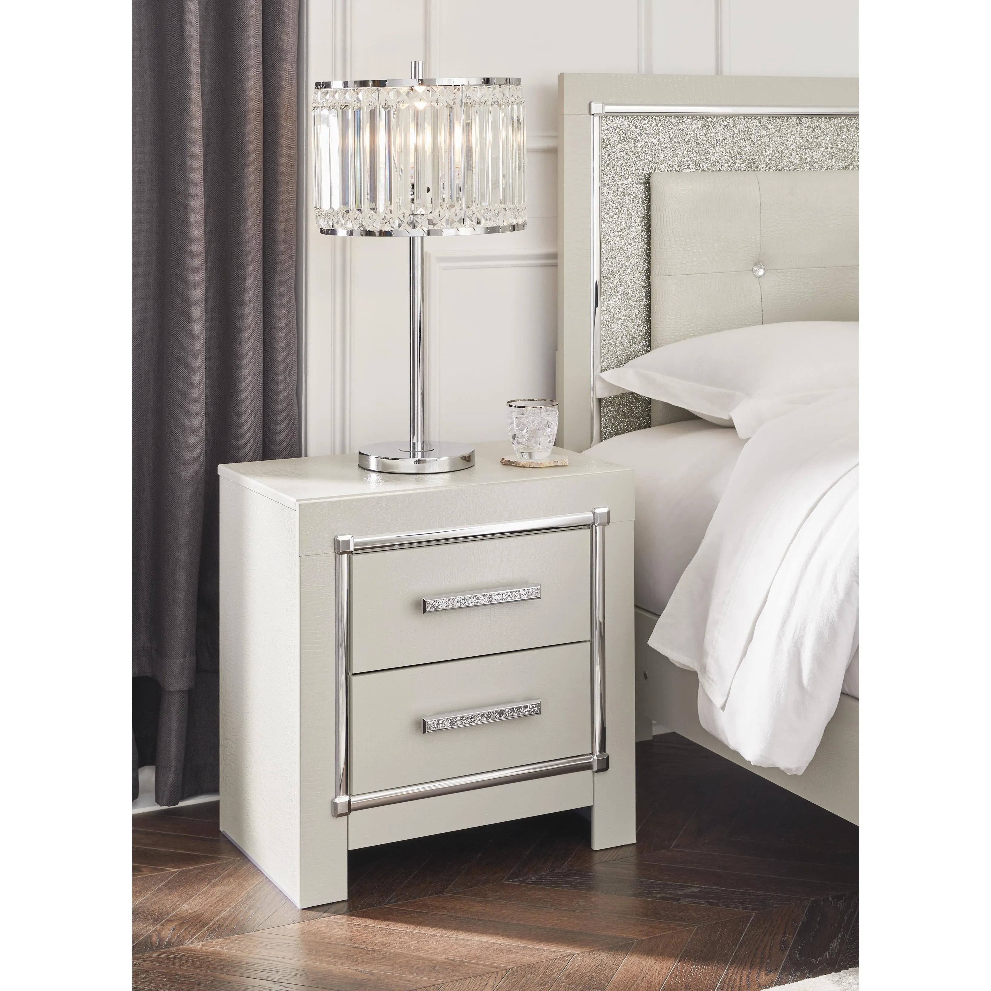 Signature Design by Ashley Zyniden 2-Drawer Nightstand B2114-92