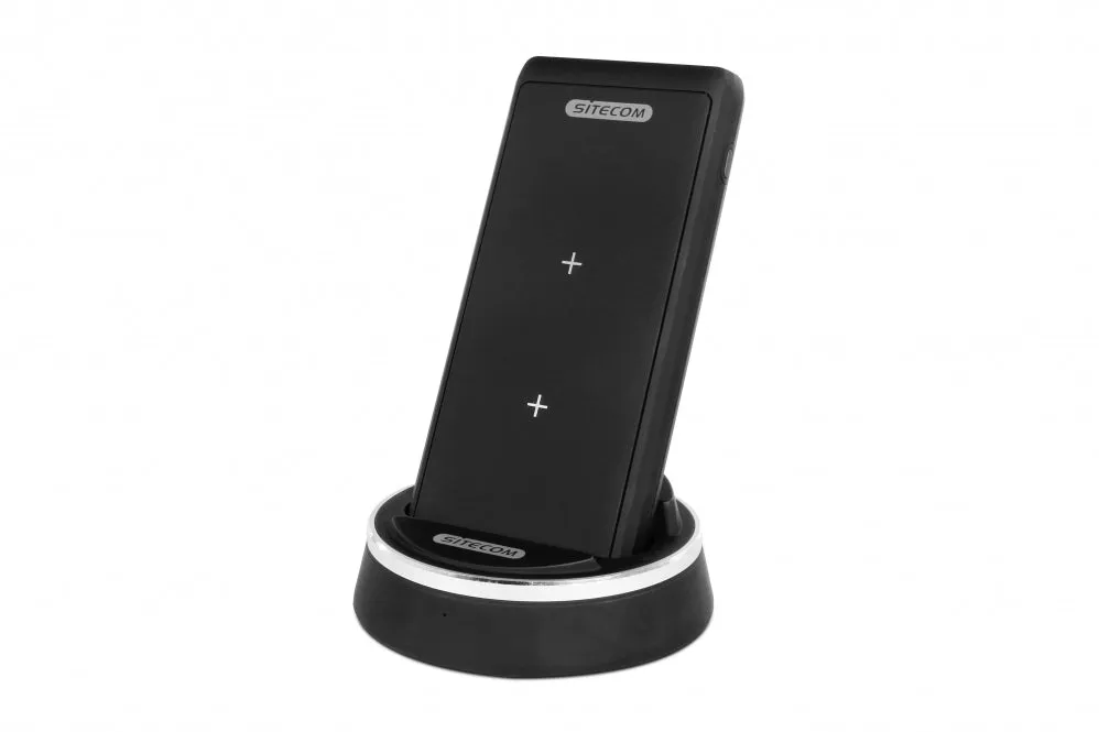 Sitecom CH-005 Wireless Charging Stand & Powerbank