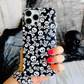 Skulls And Crossbones Phone Case For iPhone