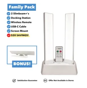 Slim Beam  2 Pack with Charging Dock - Family Pack