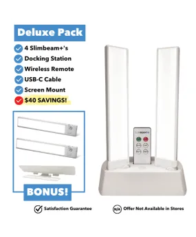 Slim Beam  4 Pack with Charging Dock - Deluxe Pack