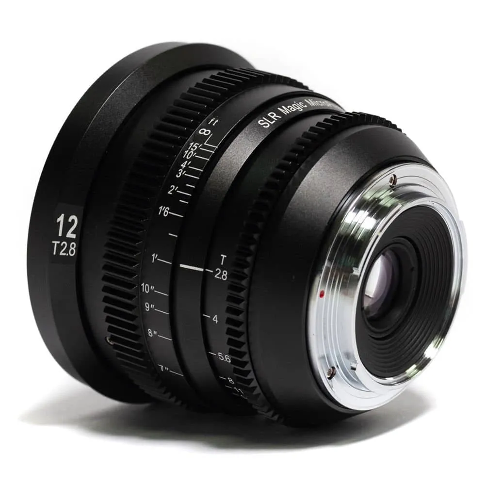 SLR Magic MicroPrime Cine 12mm T2.8 Lens (Micro Four Thirds Mount)