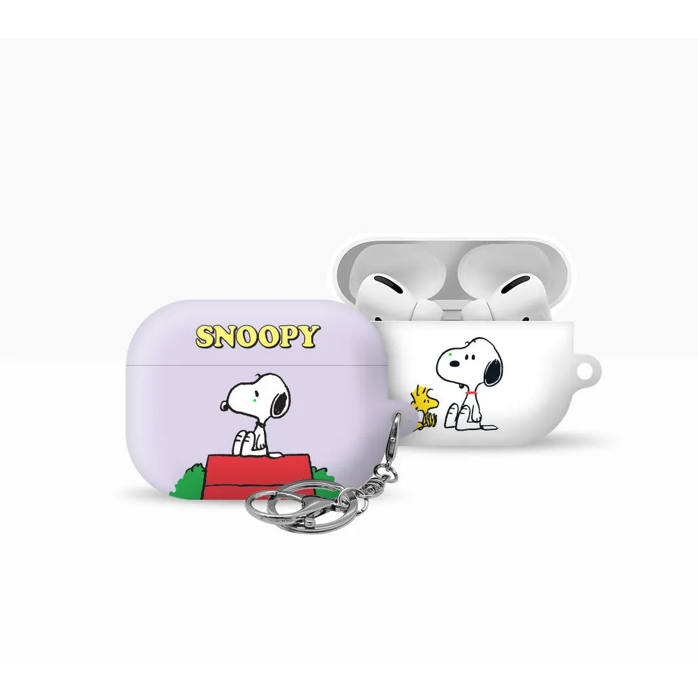 Snoopy Slim Hard Apple AirPods Case Cover