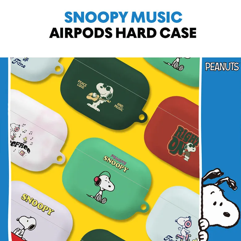 Snoopy Slim Hard Apple AirPods Case Cover