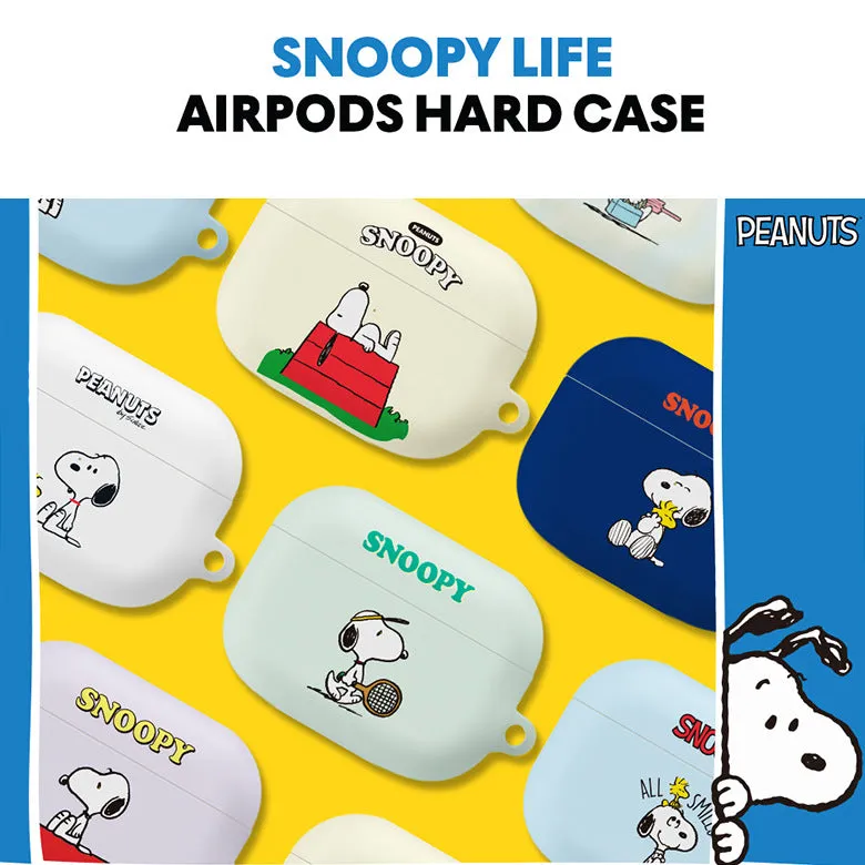 Snoopy Slim Hard Apple AirPods Case Cover