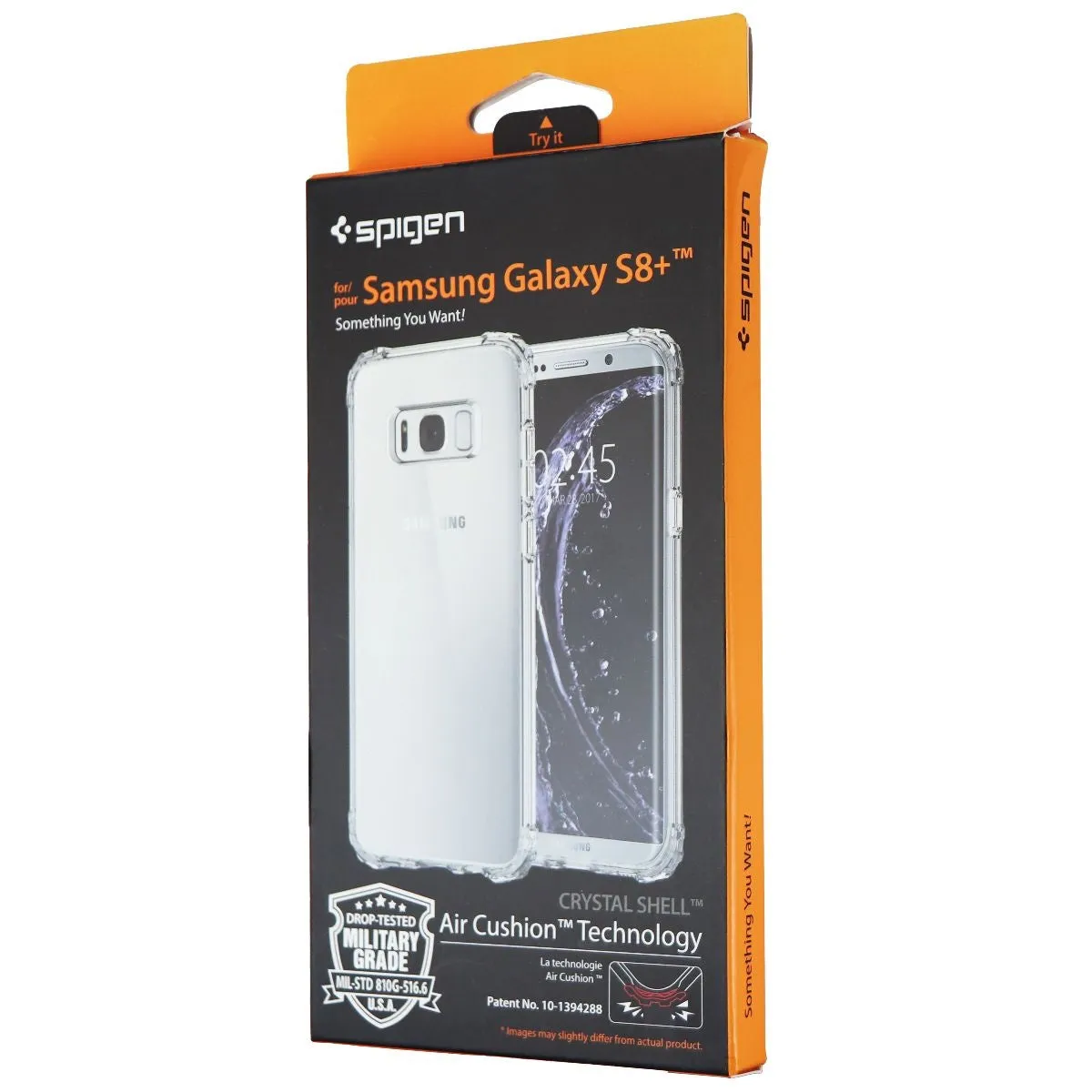 Spigen Crystal Shell Series Hybrid Case for Samsung Galaxy (S8 ) - Clear Crystal