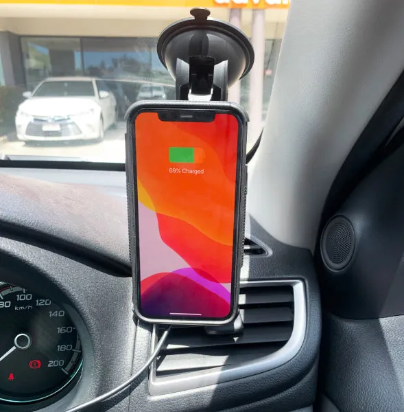 Strike Snap Wireless Charging Magnetic Car Phone Holder