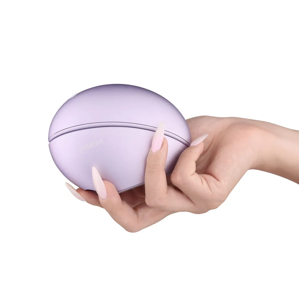 Svakom Galaxie Suction Vibrator with Mood Projector Midnight Lilac