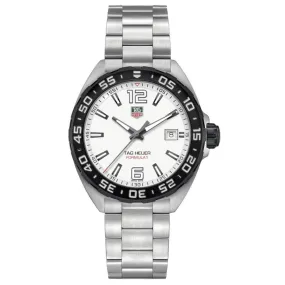 Tag Heuer Watch Formula 1 Quartz  White WAZ1111.BA0875