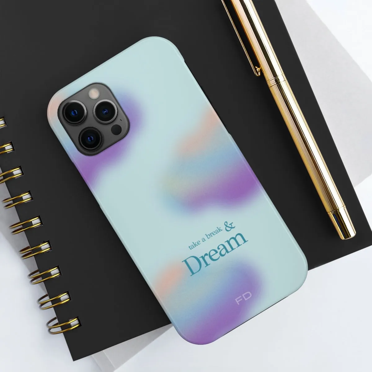 Take a Break and Dream Touch Case for iPhone with Wireless Charging