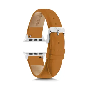 Tan Strap / Silver Buckle - 38mm, 40mm