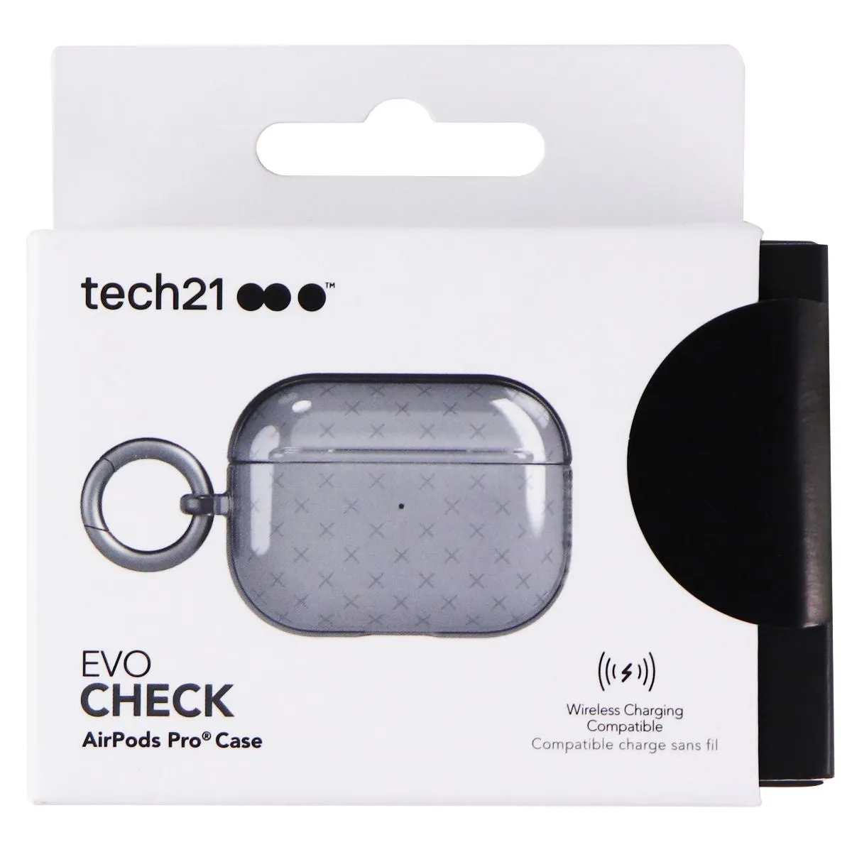 Tech21 Evo Check Series Case for Apple AirPods Pro Case - Black