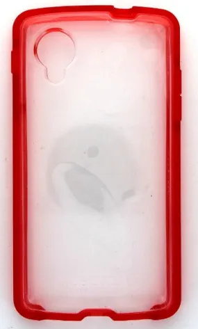 Tech21 Impact Frame Case for Nexus 5 - Red/Clear