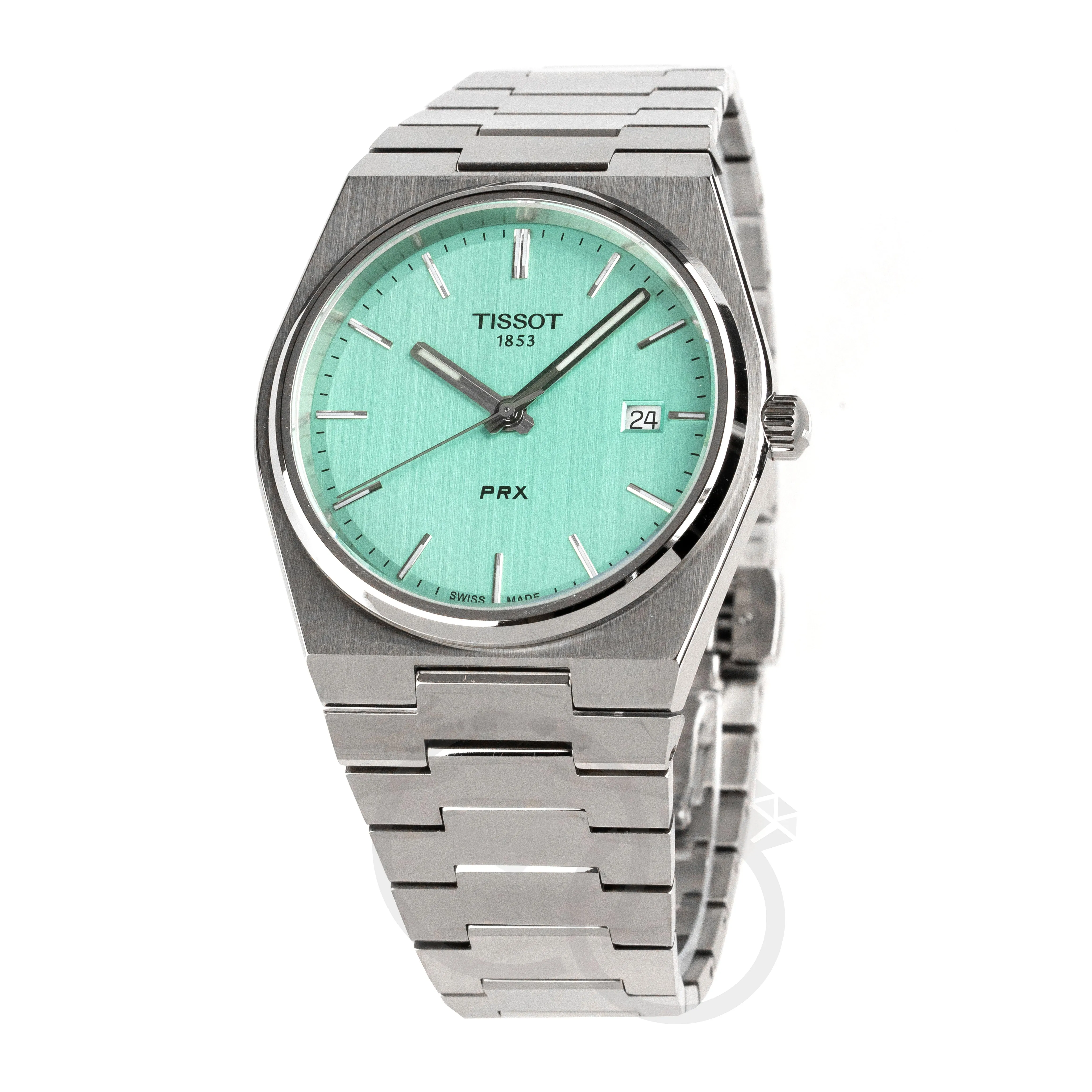 Tissot Men's Watch PRX Mint Green T1374101109101