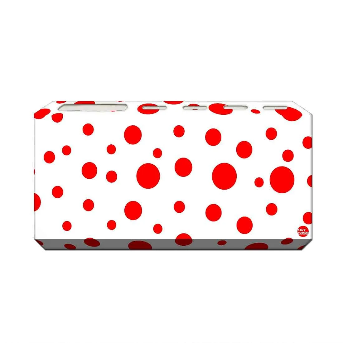 Toothbrush Holder Wall Mounted -Red Dots