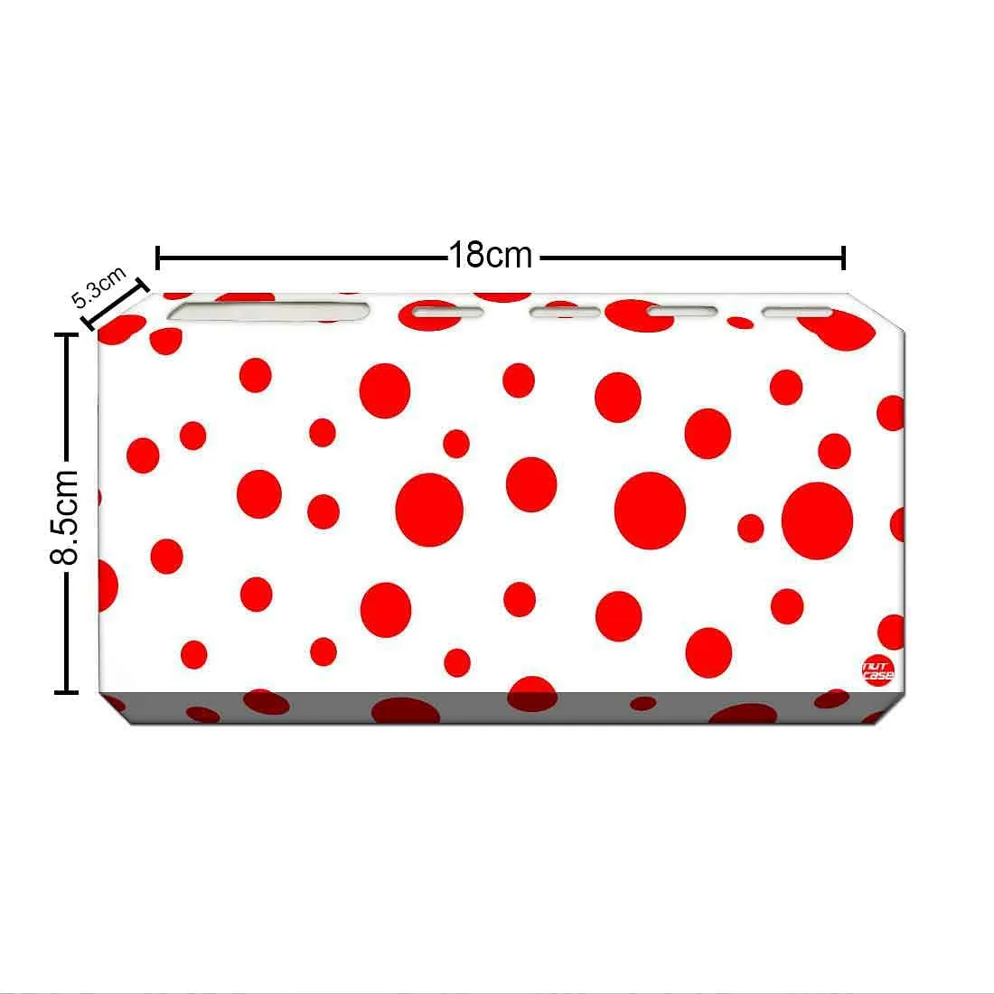 Toothbrush Holder Wall Mounted -Red Dots