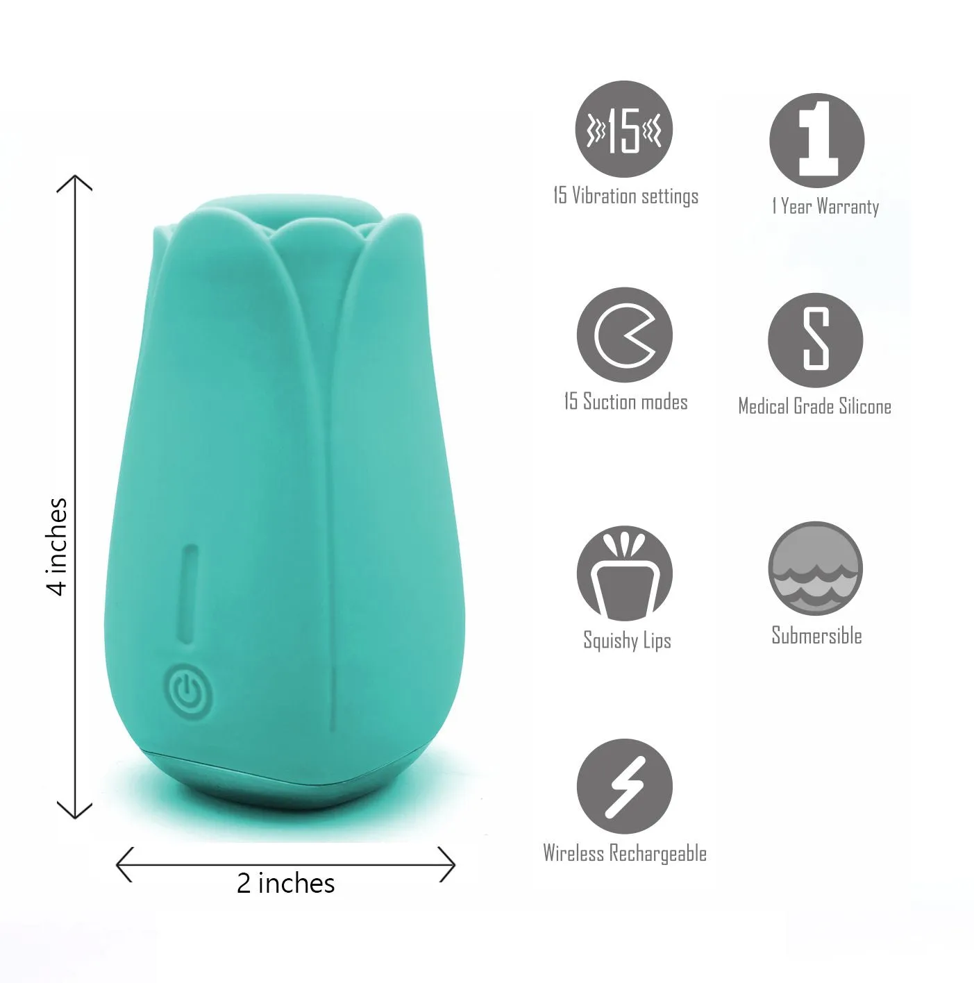 Tulip Pro Suction Vibe Rechargeable