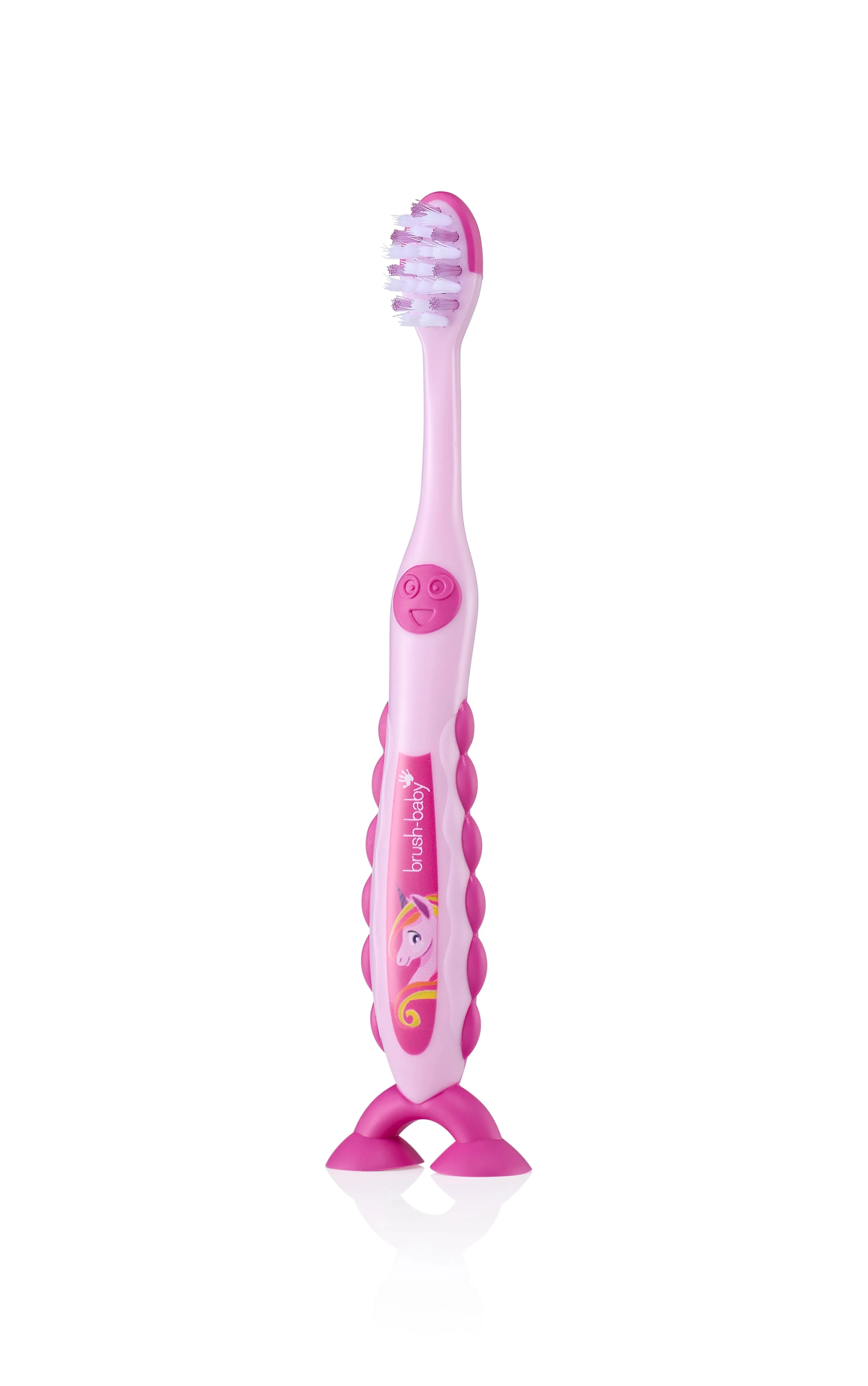 Unicorn FlossBrush™ Bristles Toothbrushes Double Pack (3-6 Years)