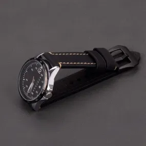 Universal Handmade Retro Leather Watch Straps - Compatible with most models