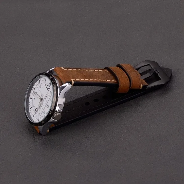 Universal Handmade Retro Leather Watch Straps - Compatible with most models