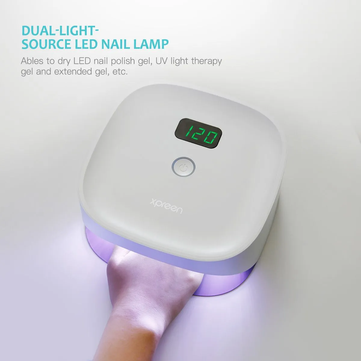 Wireless charging nail phototherapy machine