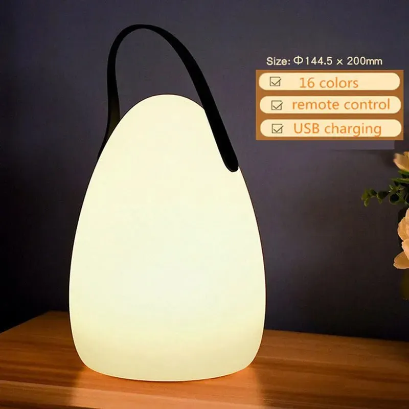 Wireless Table Lamp with Remote Control