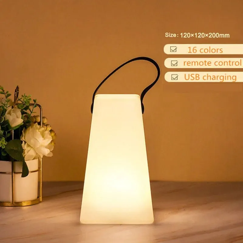 Wireless Table Lamp with Remote Control