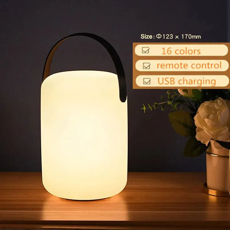 Wireless Table Lamp with Remote Control