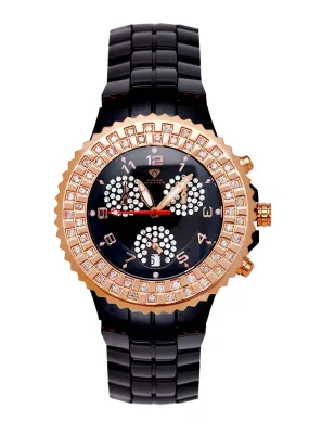 Womens Rose Gold Tone Diamond Watch | Appx 1.27 Carats