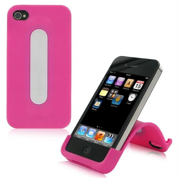 XtremeMac Snap Stand for iPhone 4 & 4S, Bubble Gum Pink