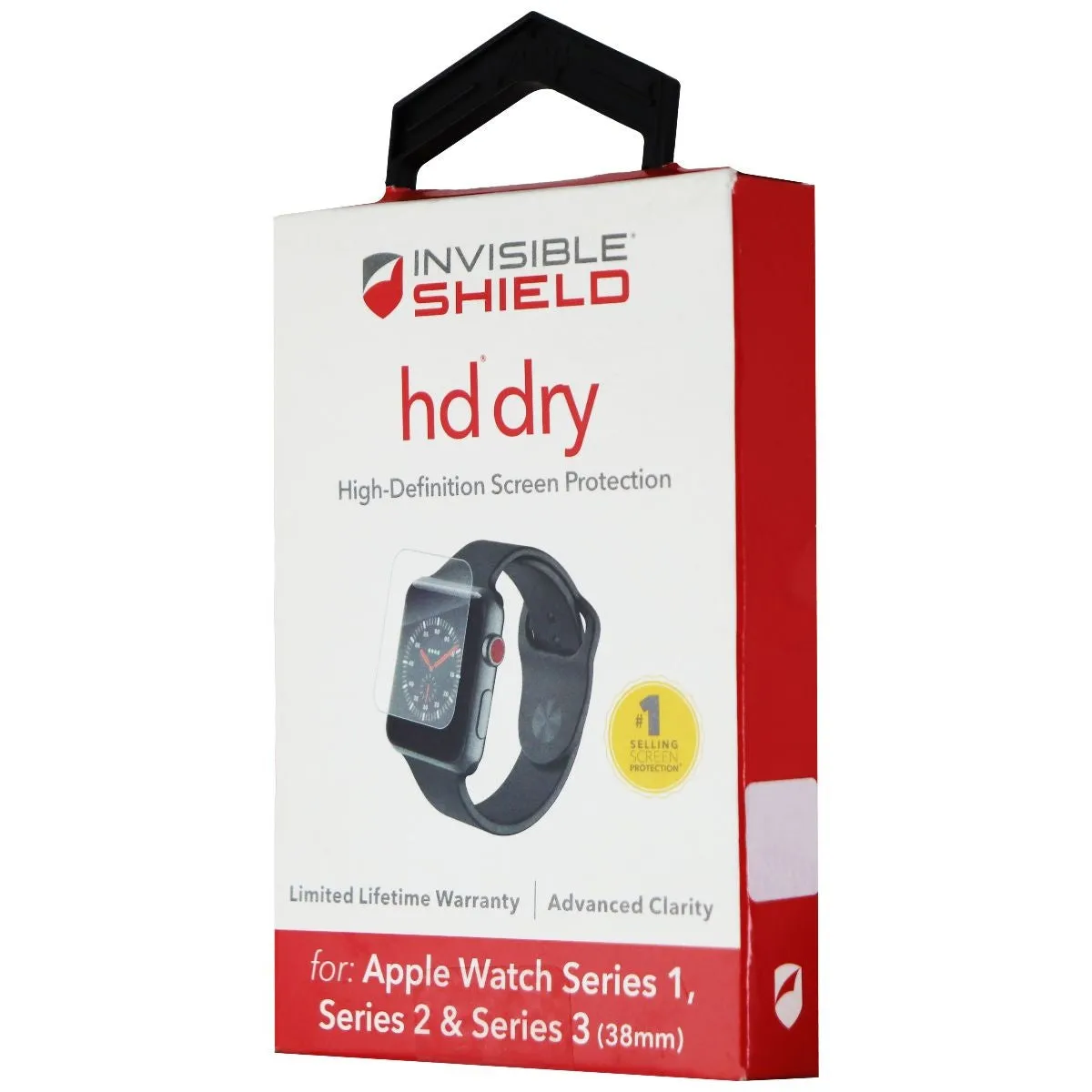 ZAGG HD Dry Screen Protector for Apple Watch Series 3/2/1 (38mm)