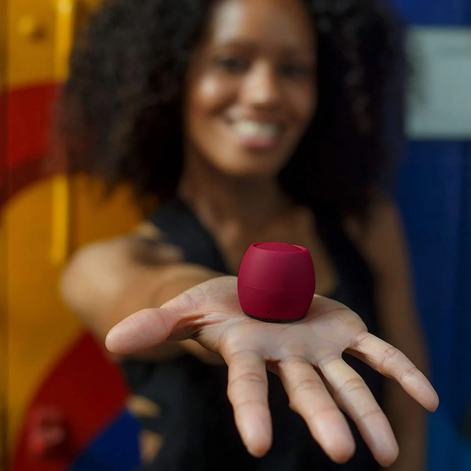 ZERO Mini Wireless Bluetooth Speaker - Burgundy